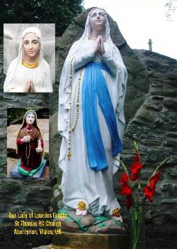 Our Lady of Lourdes Post Card No.1