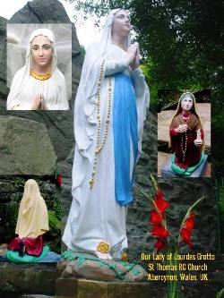 Our Lady of Lourdes Post Card No.4
