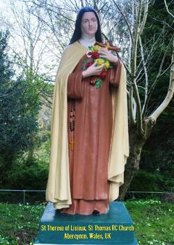 St Therese of Lisieux Post Card No.1