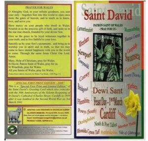 St David's Greeting Card