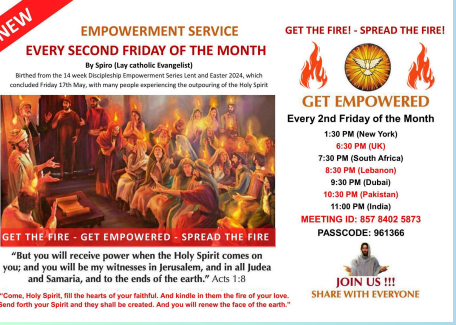 Monthly Empowerment Service